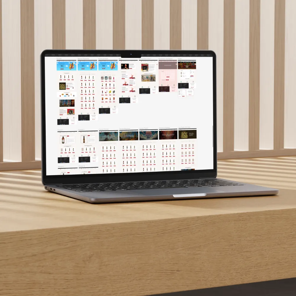 Illustration du service Design UI proposé par l'agence web Bracket Corp