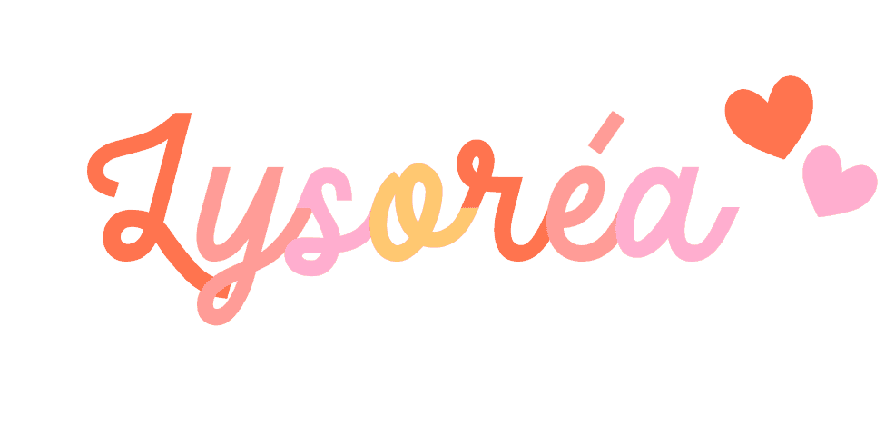 Logo texte créé par l'agence web Bracket Corp à l’effigie de Lysoréa, une créatrice de peluches en crochet.